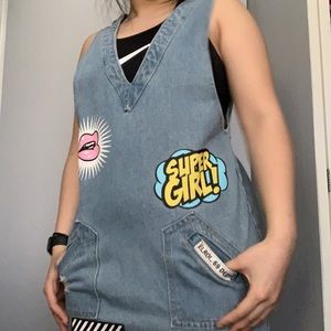 A jean dress